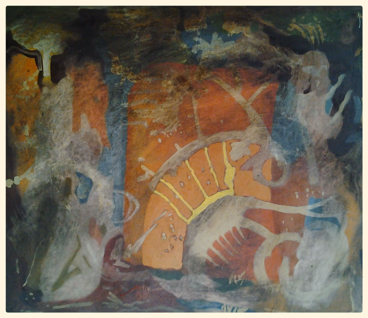 A month, 1990, 60x50cm