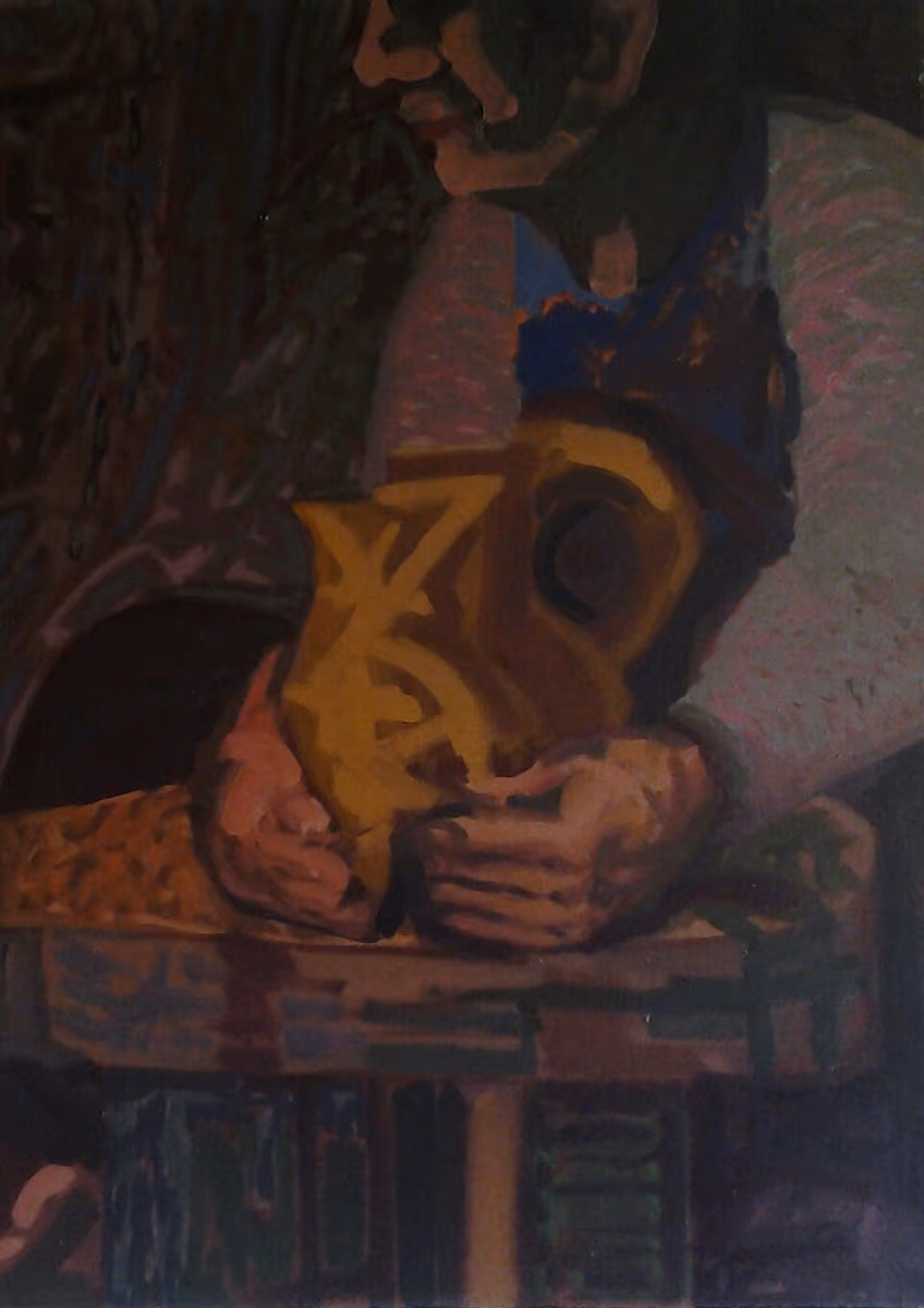 Potter, 1991, 46x63cm