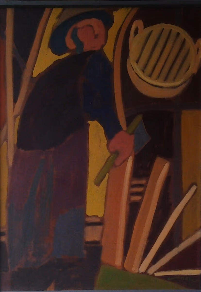 Ribečan Urban, 1985, 45x60cm