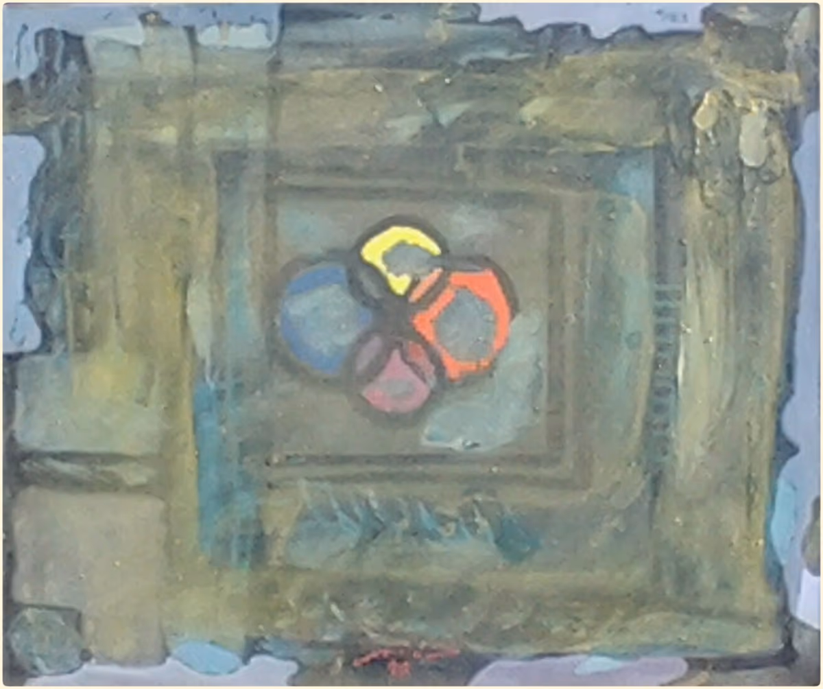 Flower, 1990, 60x50cm
