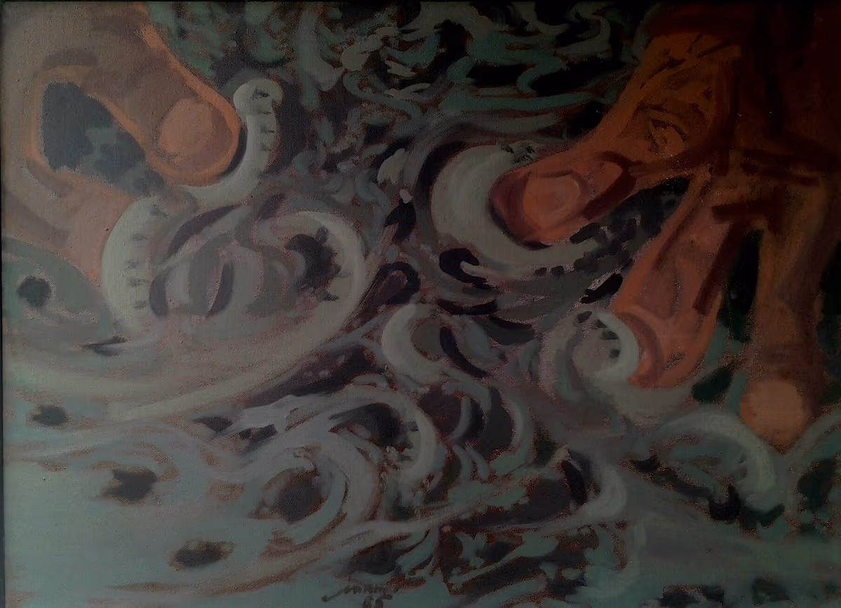 Potter, 1985, 65x45cm