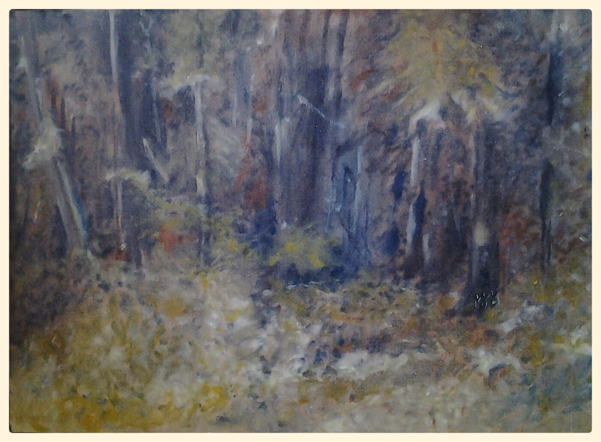 Forest, 1976, 66x48cm