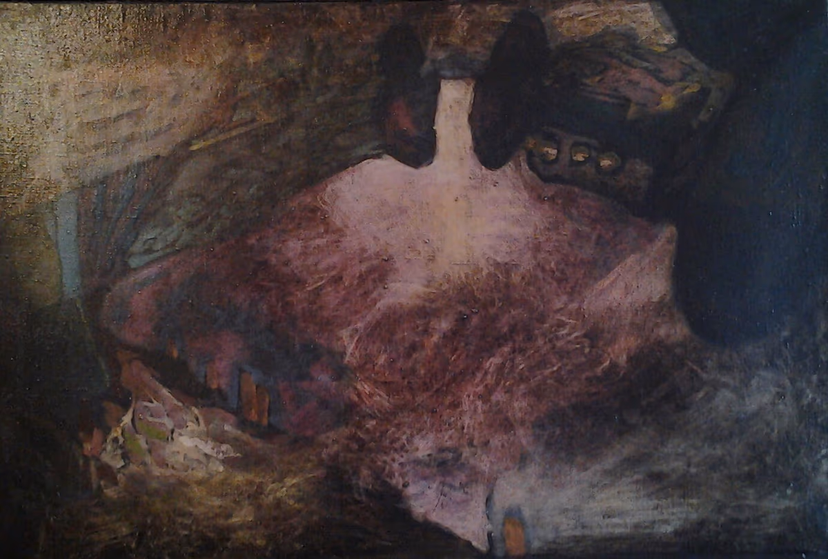 Black Bone, 1990, 60x40cm