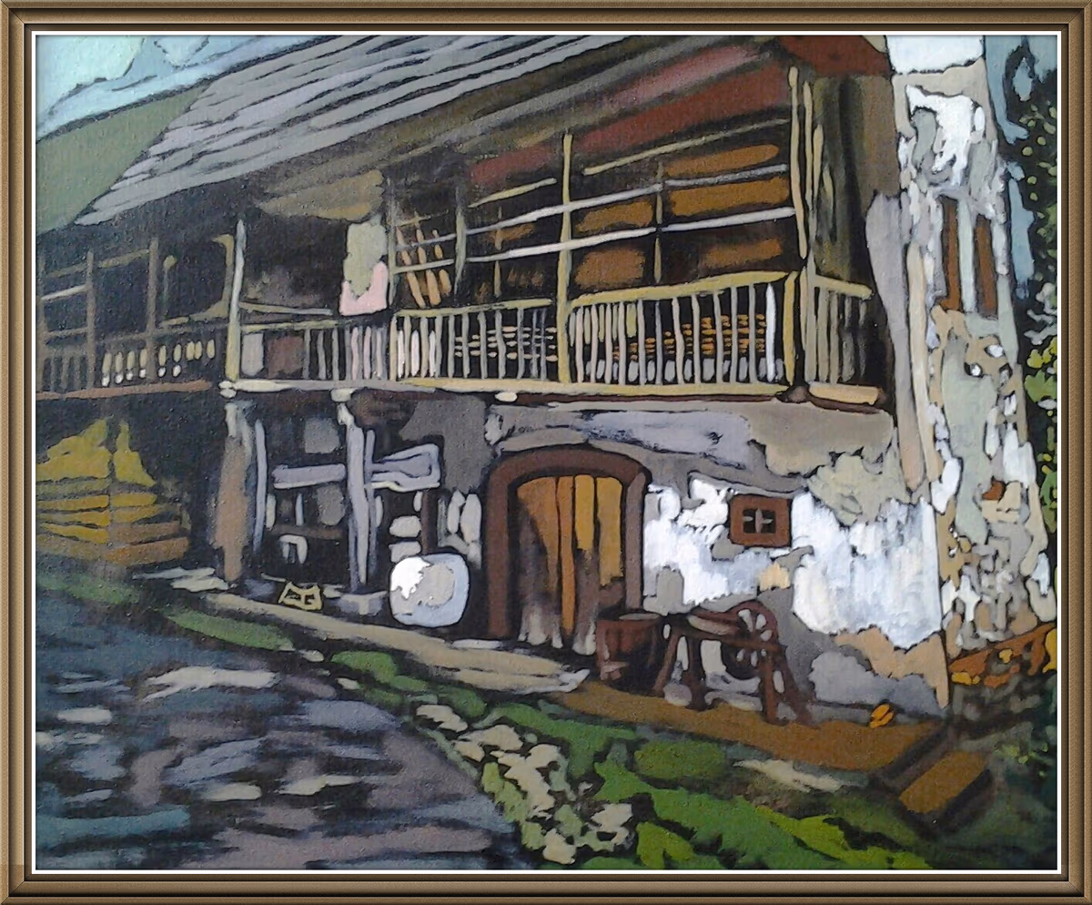 Farm, 1989, 60x50cm