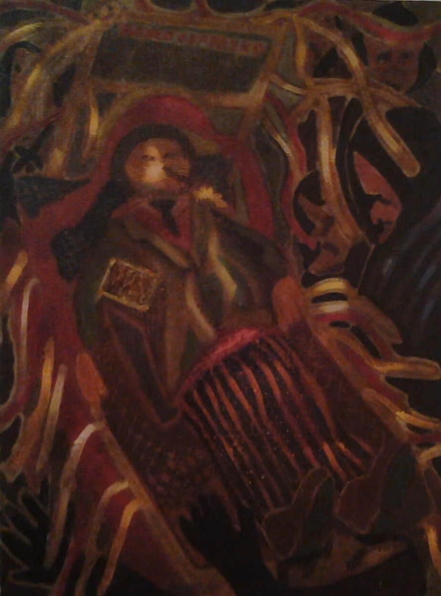 Pust carnival, 1985, 55x75cm