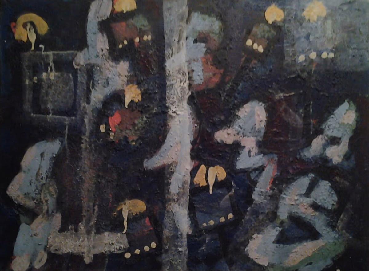 Baklad, 1986, 75x55cm