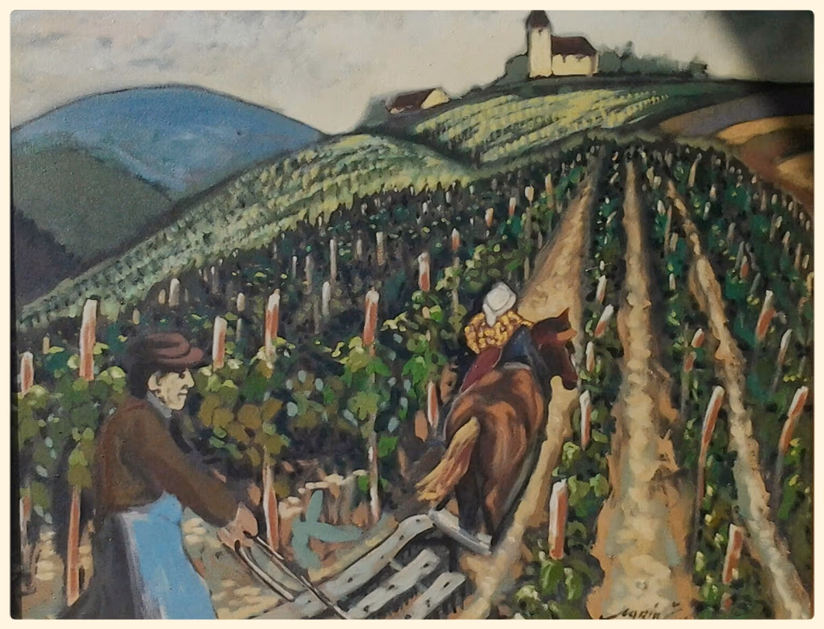 My hill, 1985, 65x50cm