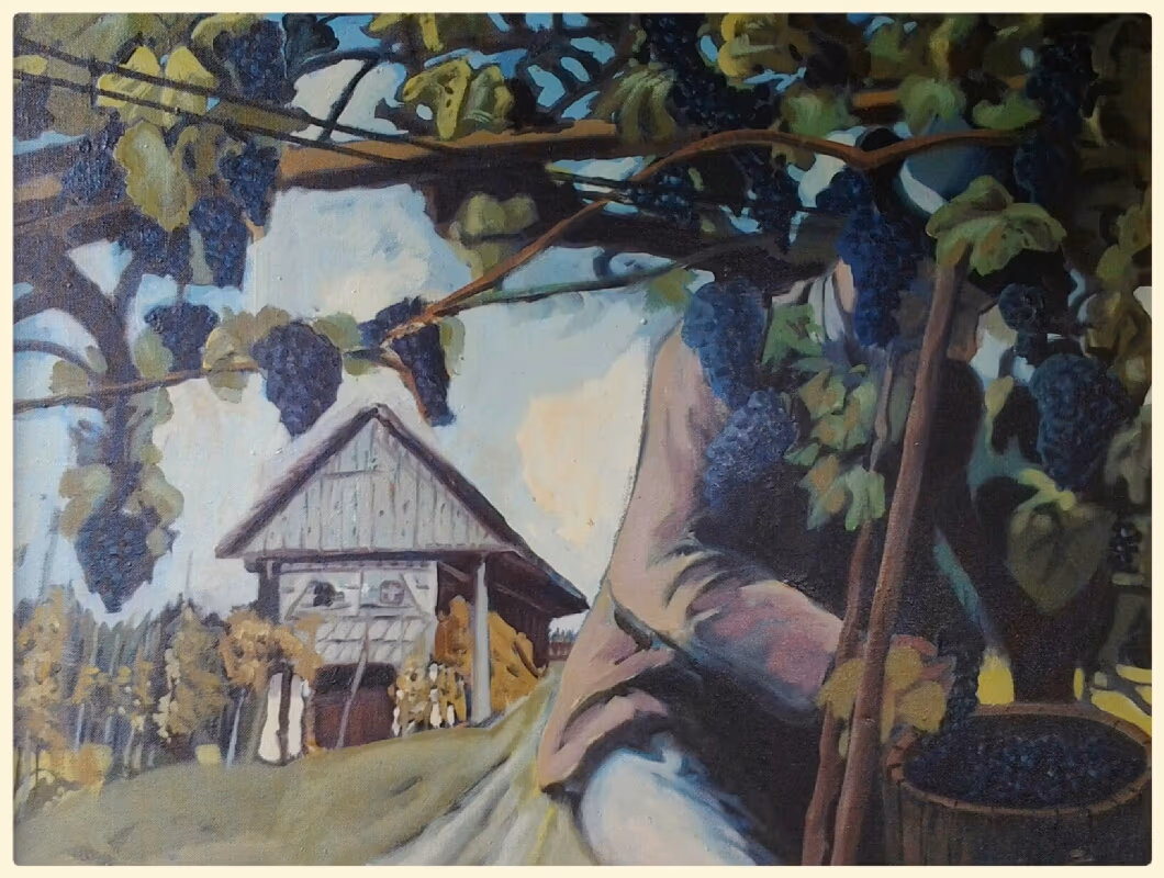 Autumn joy, 1985, 65x50cm