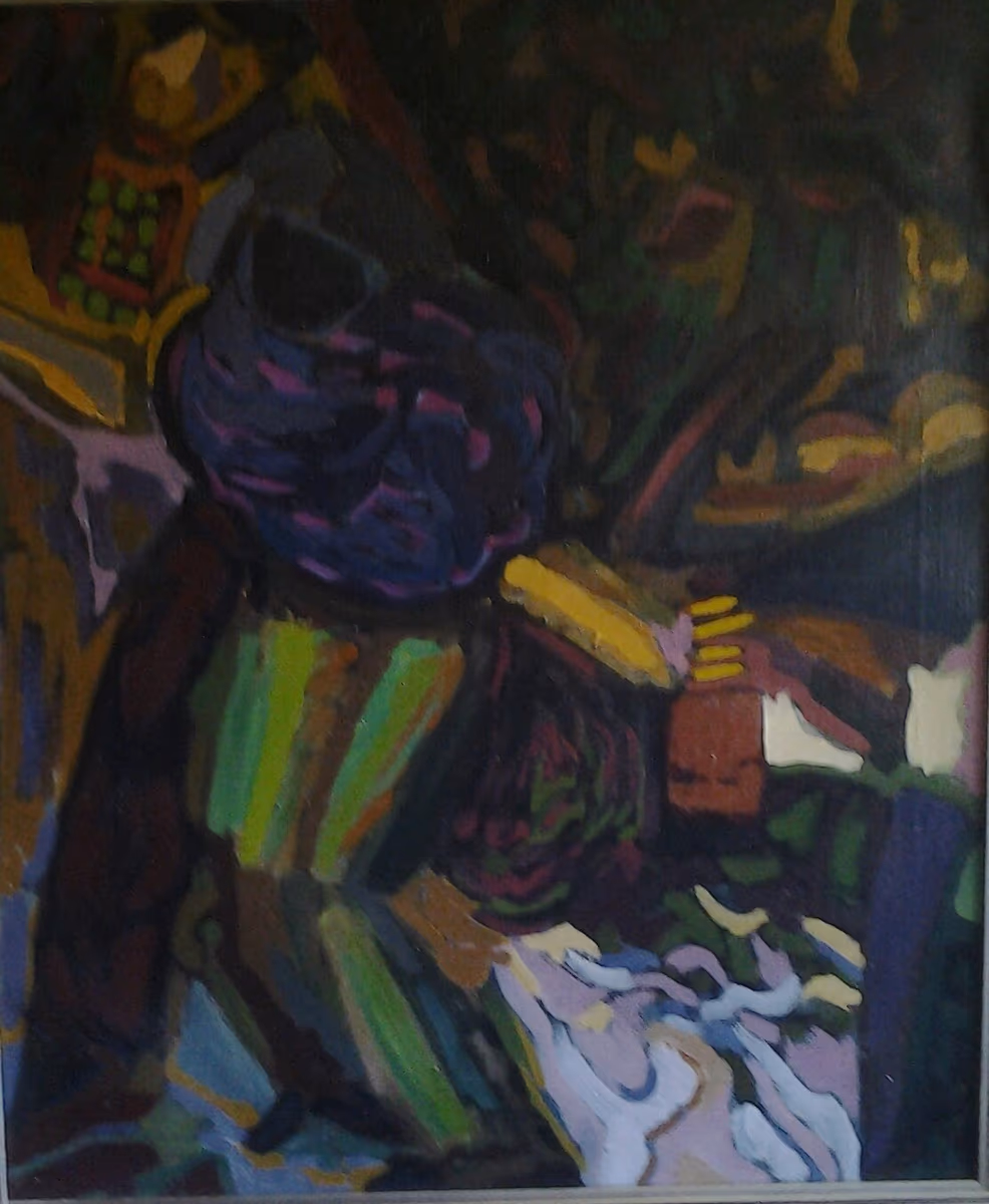 Boyhood, 1987, 55x65cm