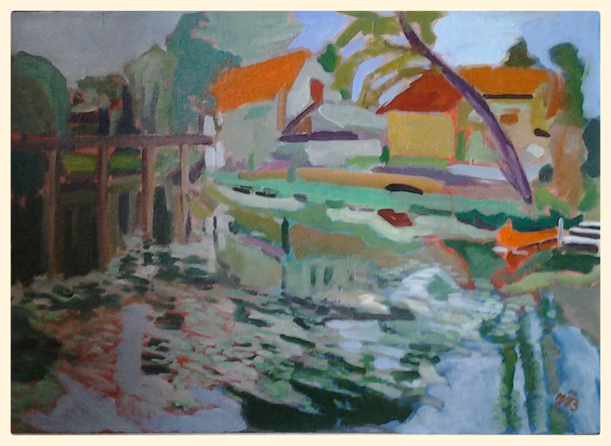 Parsonage, 1983, 75x55cm