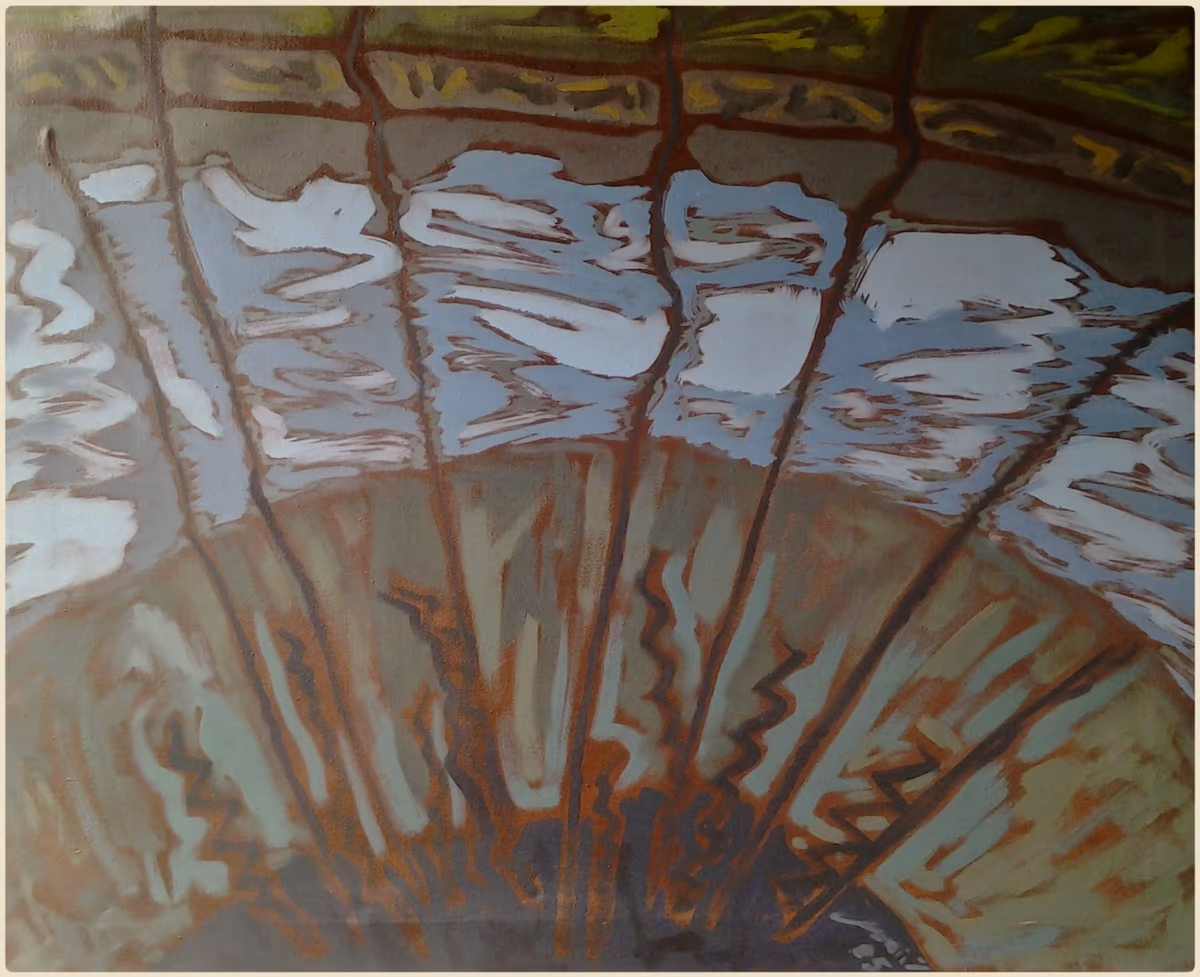 A dry bouquet, 1985, 80x65cm