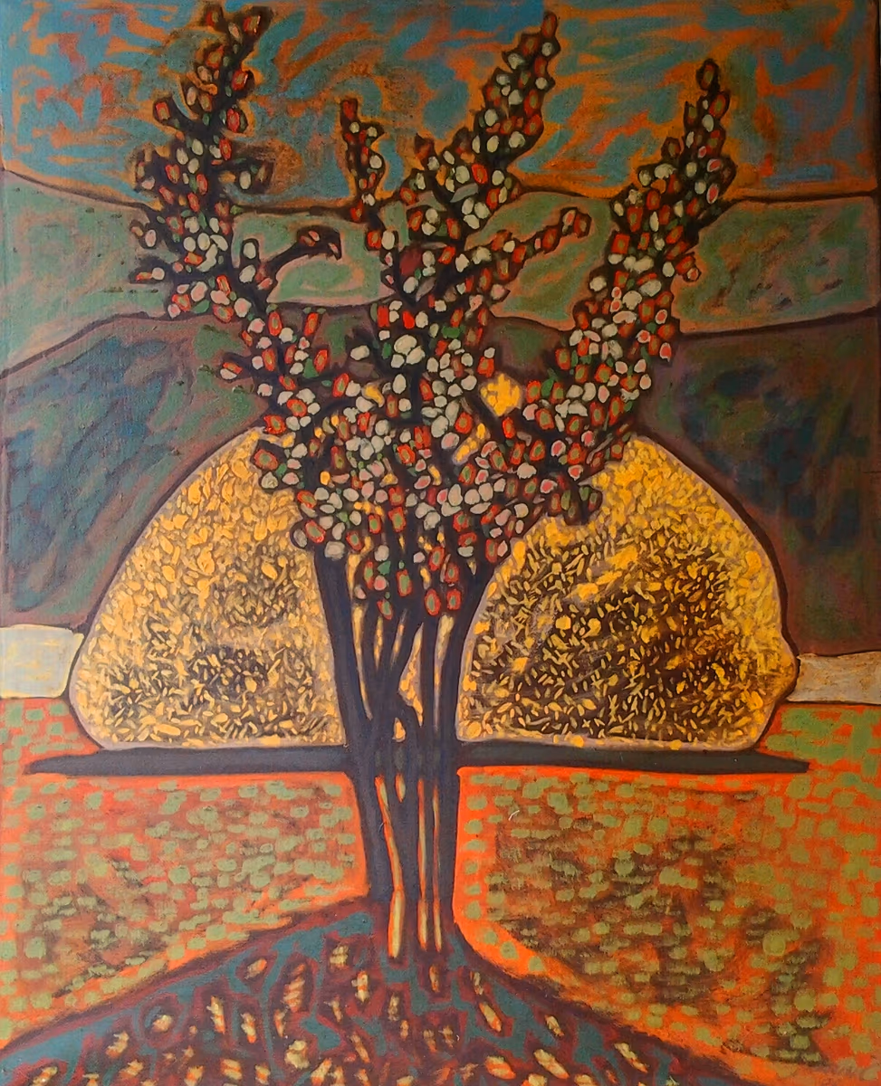 The promise of spring, 1985, 65x80cm