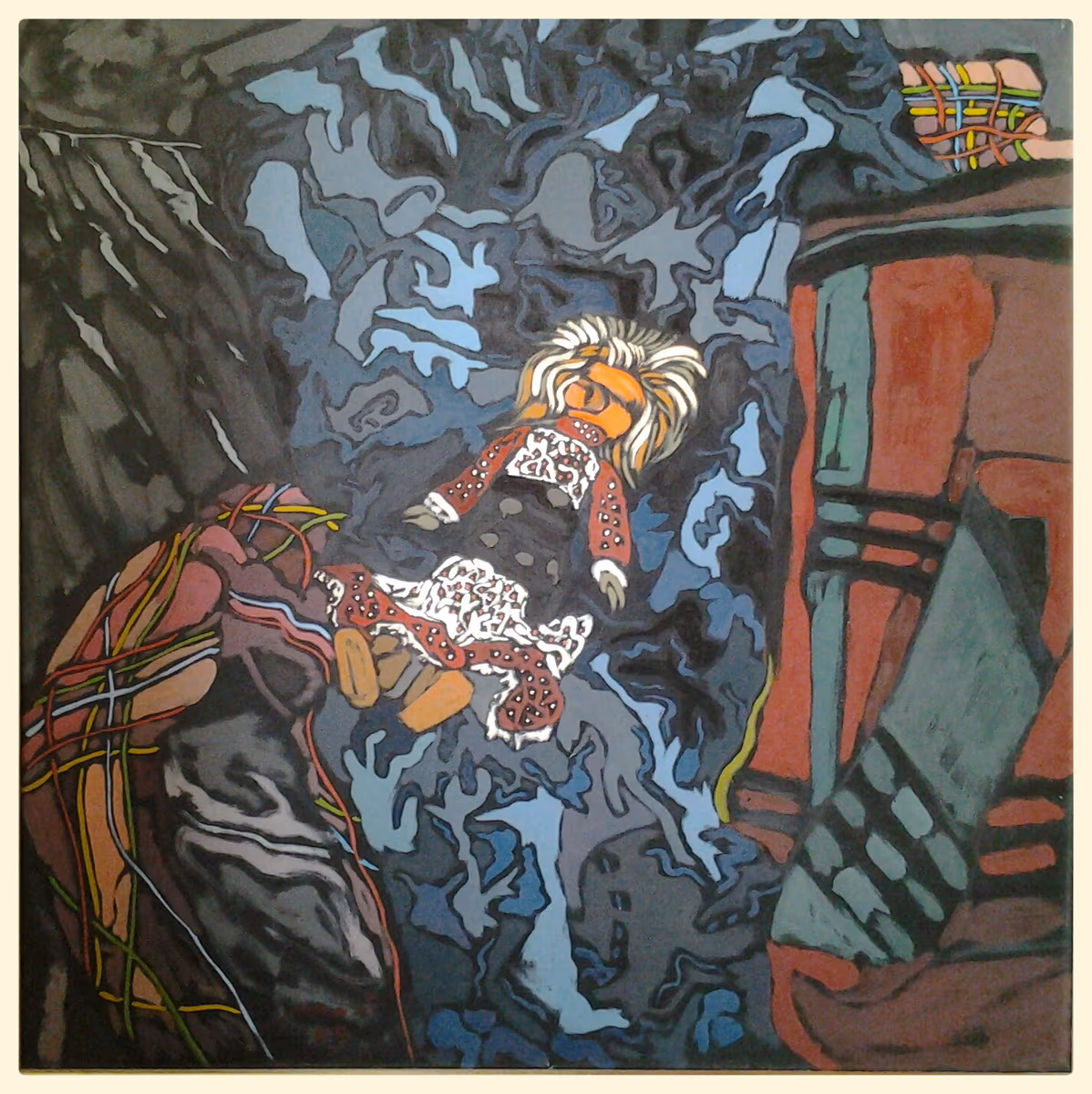 Little girl, 1989, 80x80cm