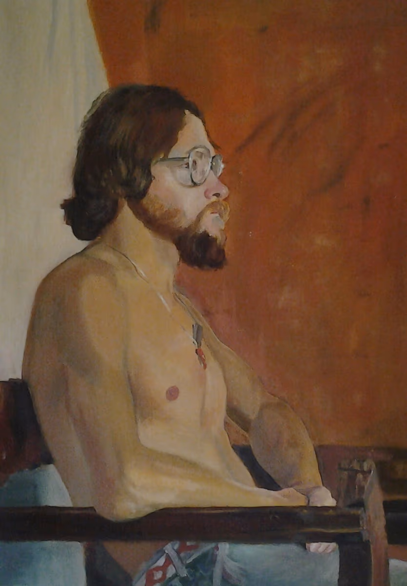 A student, 1976, 60x85cm