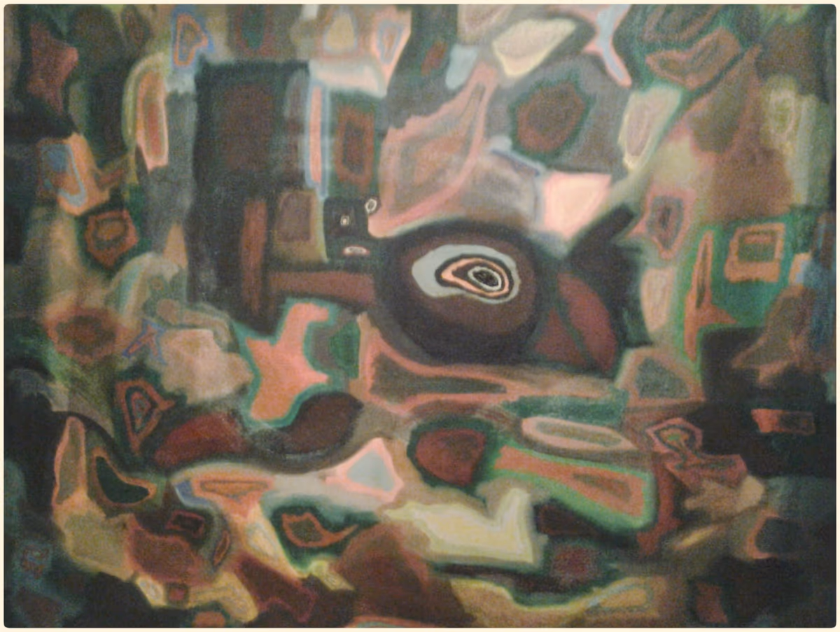 Big eye, 1978, 160x150cm
