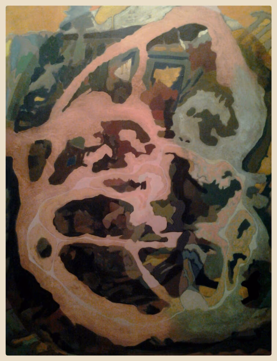 The face of the world, 1990, 110x130cm