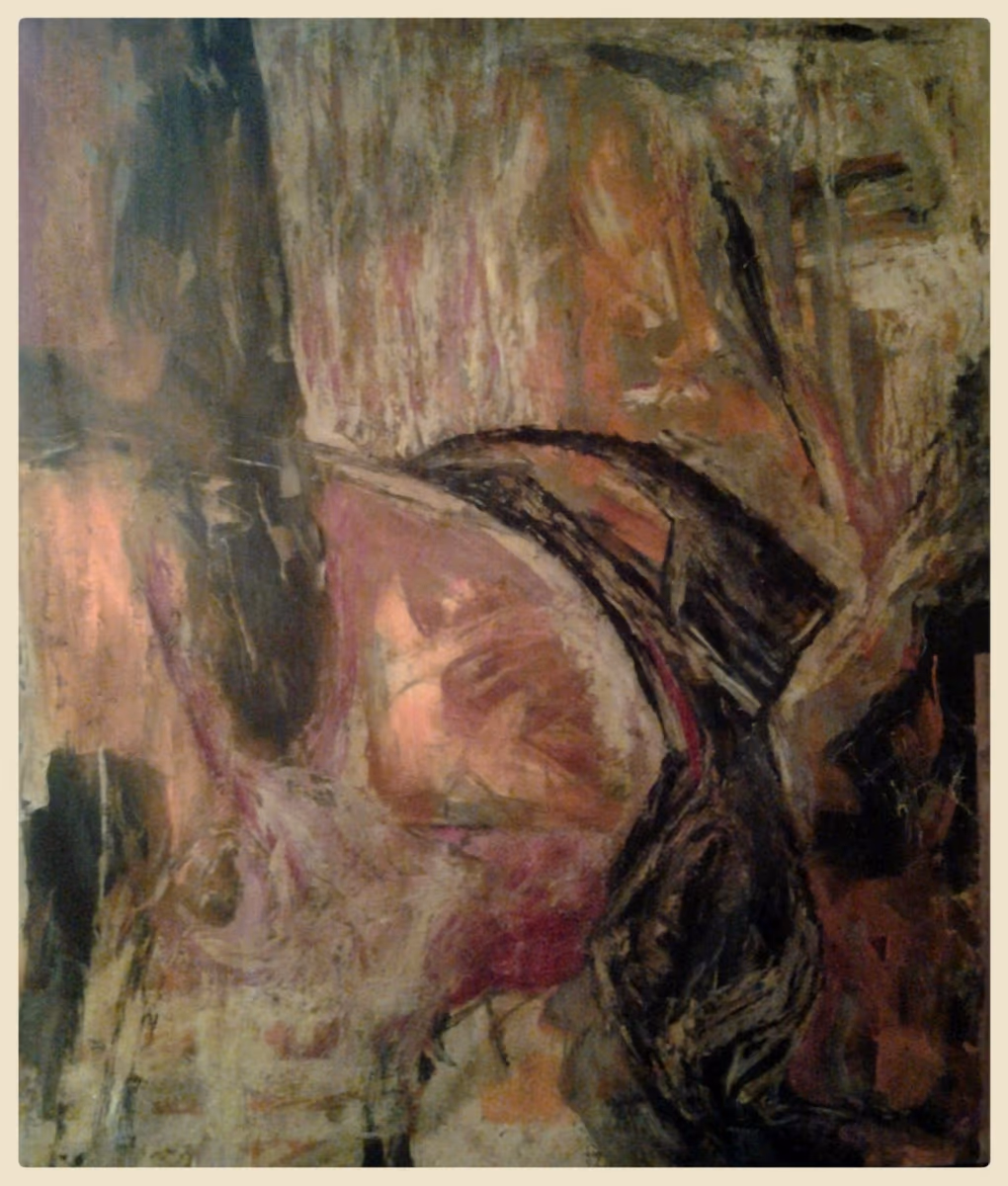 You peck, 1991, 110x130cm
