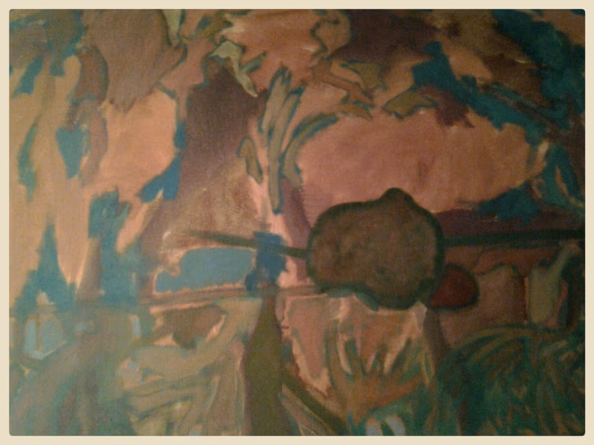 Heaven and earth, 1981, 120x85cm