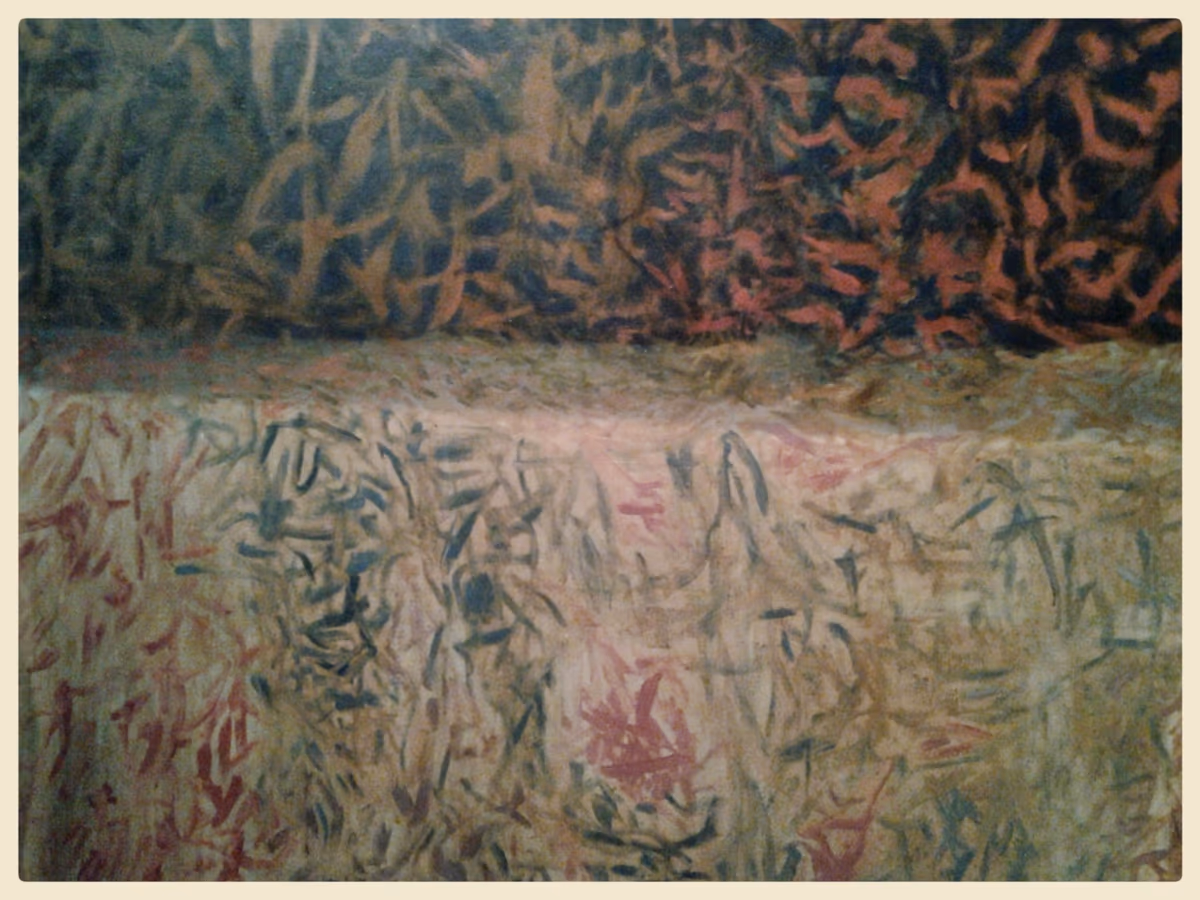 Big bed, 1978, 160x130cm