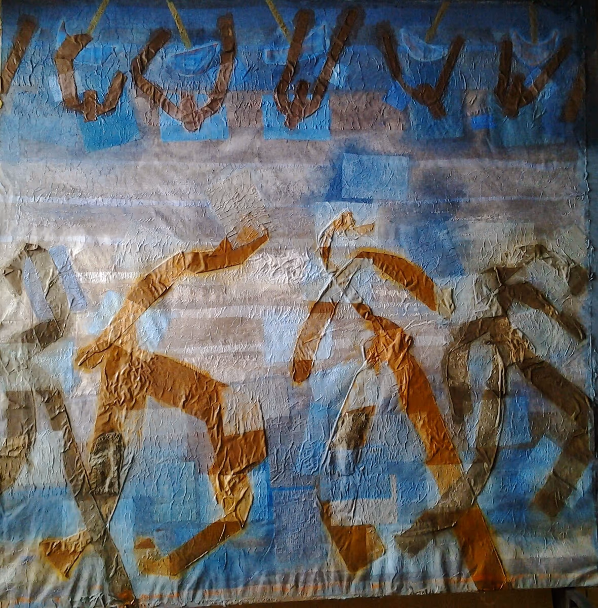 Sea sirens, 1984, 130x130cm