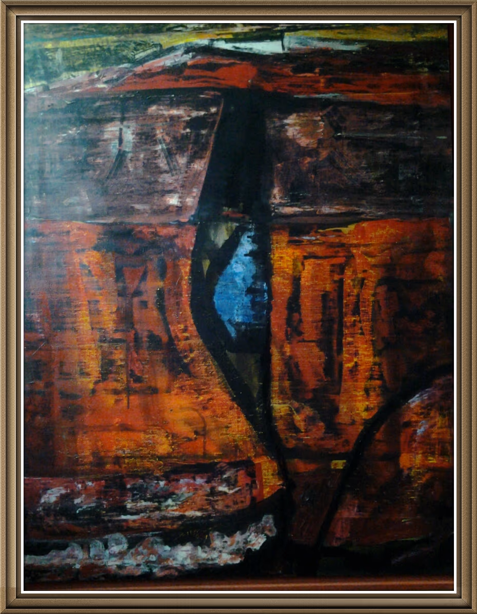 The sound of silence, 1997, 100x130cm