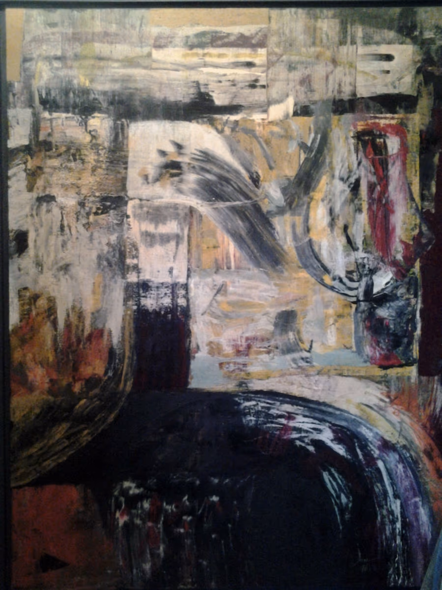 Swan dance, 1996, 100x130cm