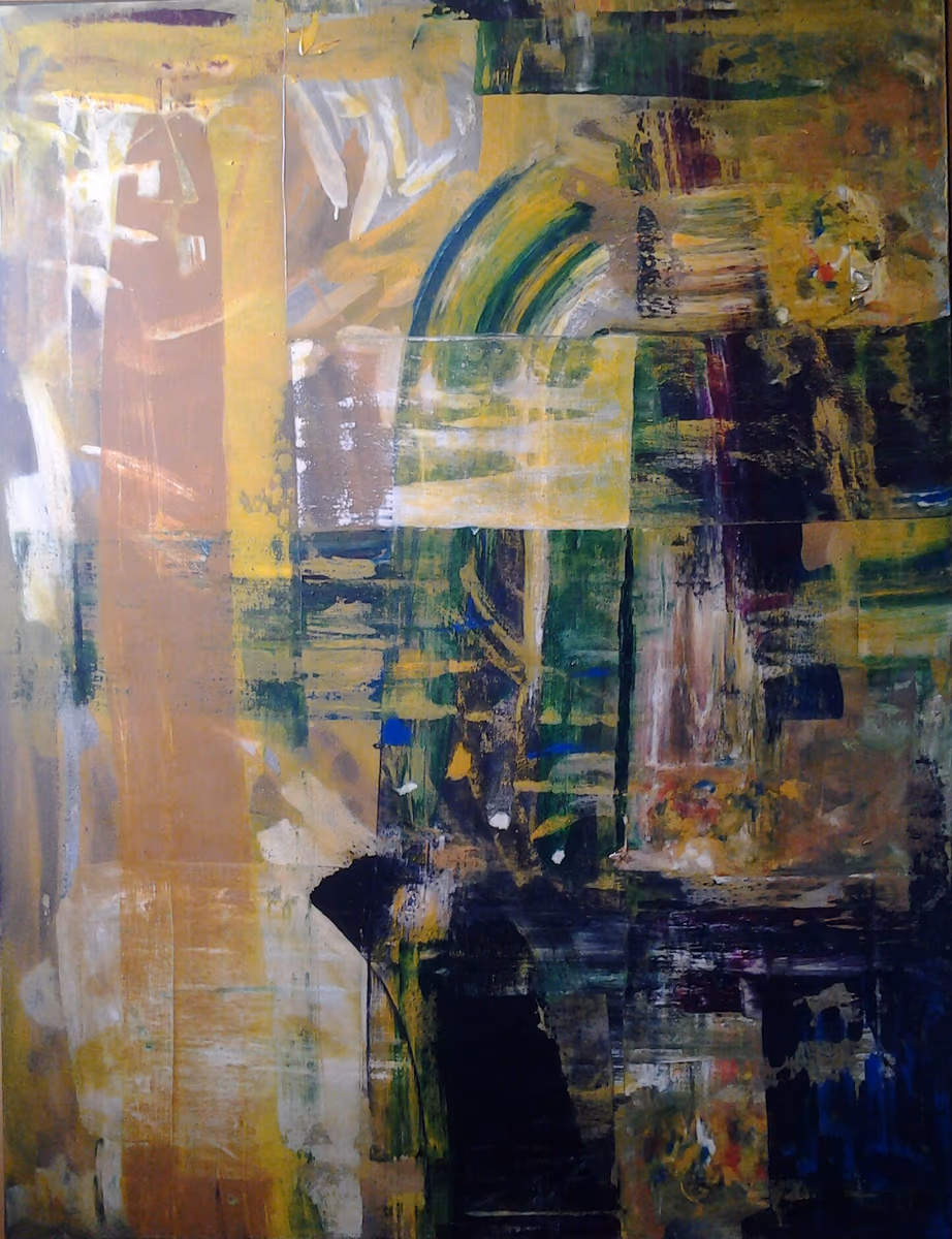 A memory of youth, 1994, 100x130cm