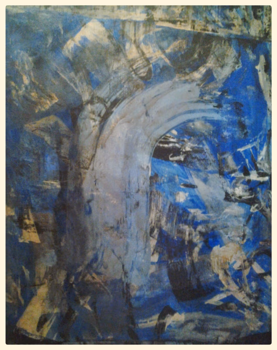 A wise move, 1996, 100x130cm