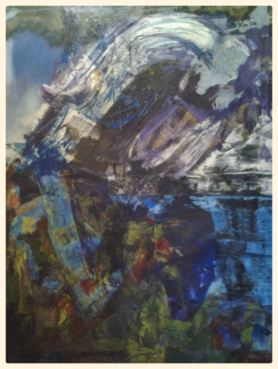 Big wave, 1997, 100x130cm