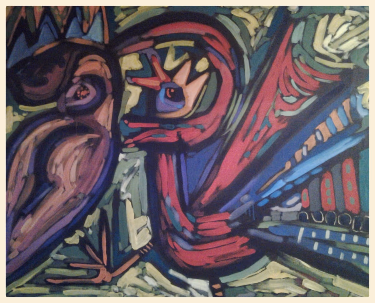 Stankin's cocktail, 1986, 130x100cm
