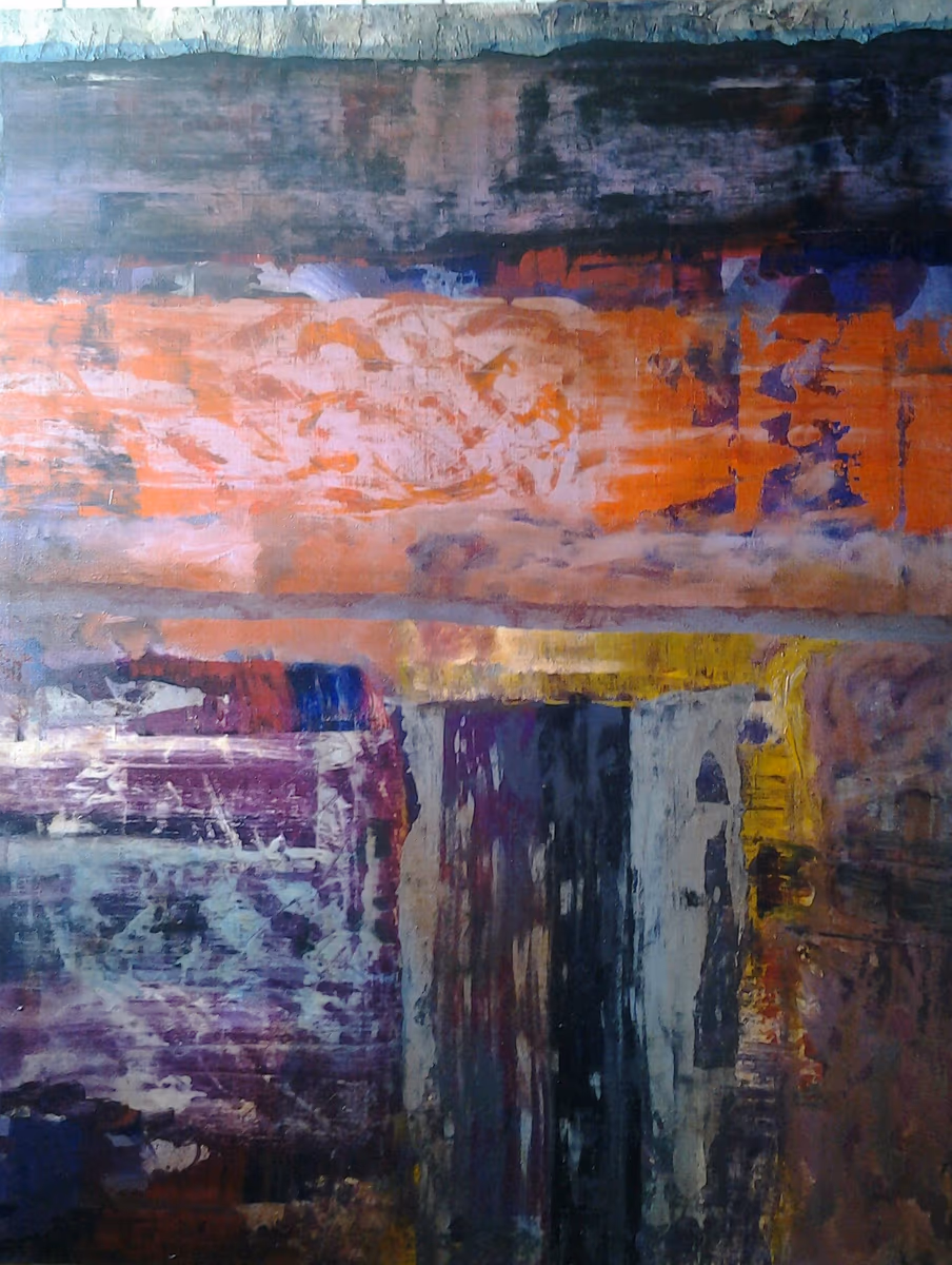 A song of the forgotten, 1999, 100x130cm