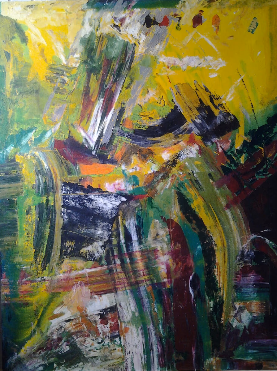 Our service, 1998, 100x130cm