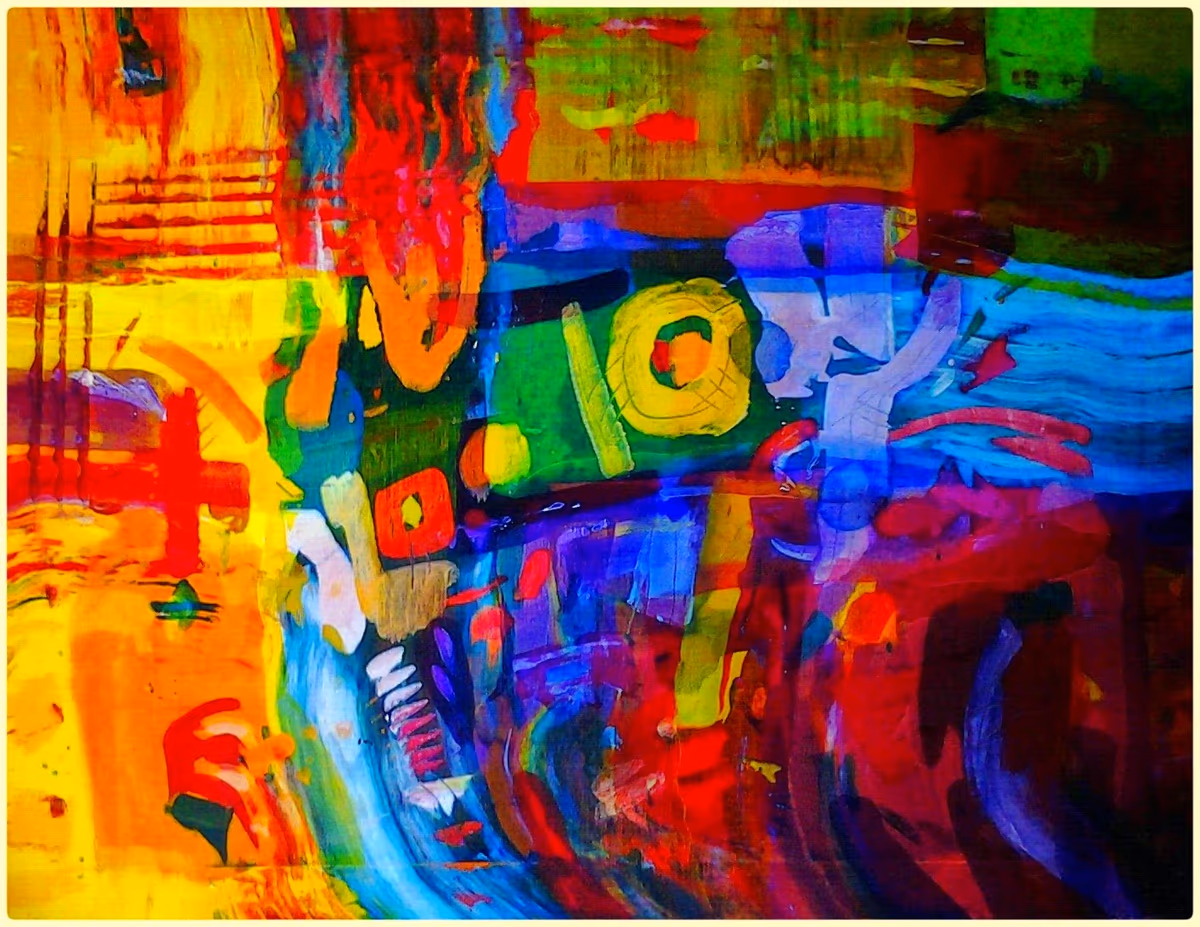 The play of the wind, 2008, 130x100cm
