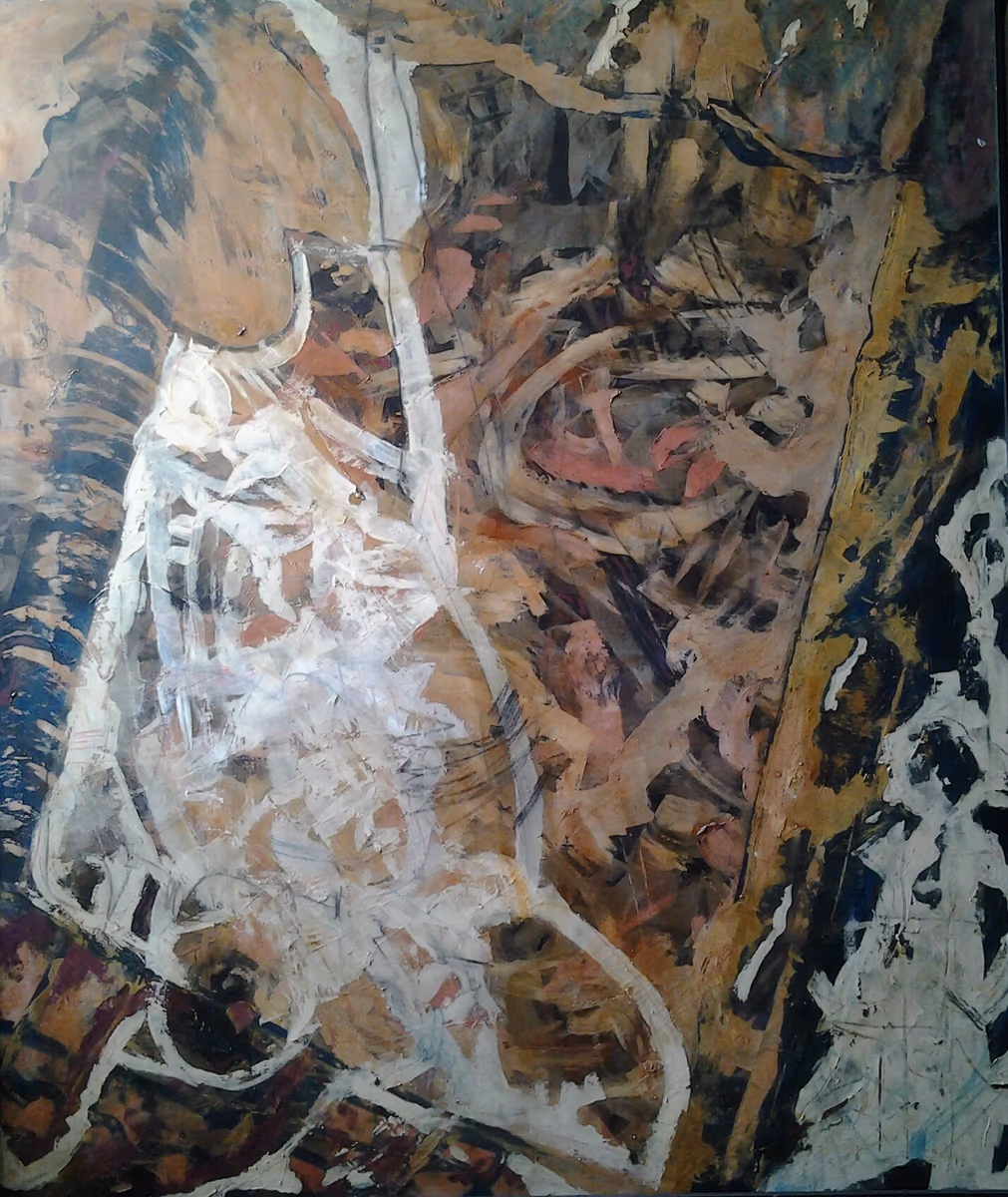 The sound of life, 1991, 110x130cm