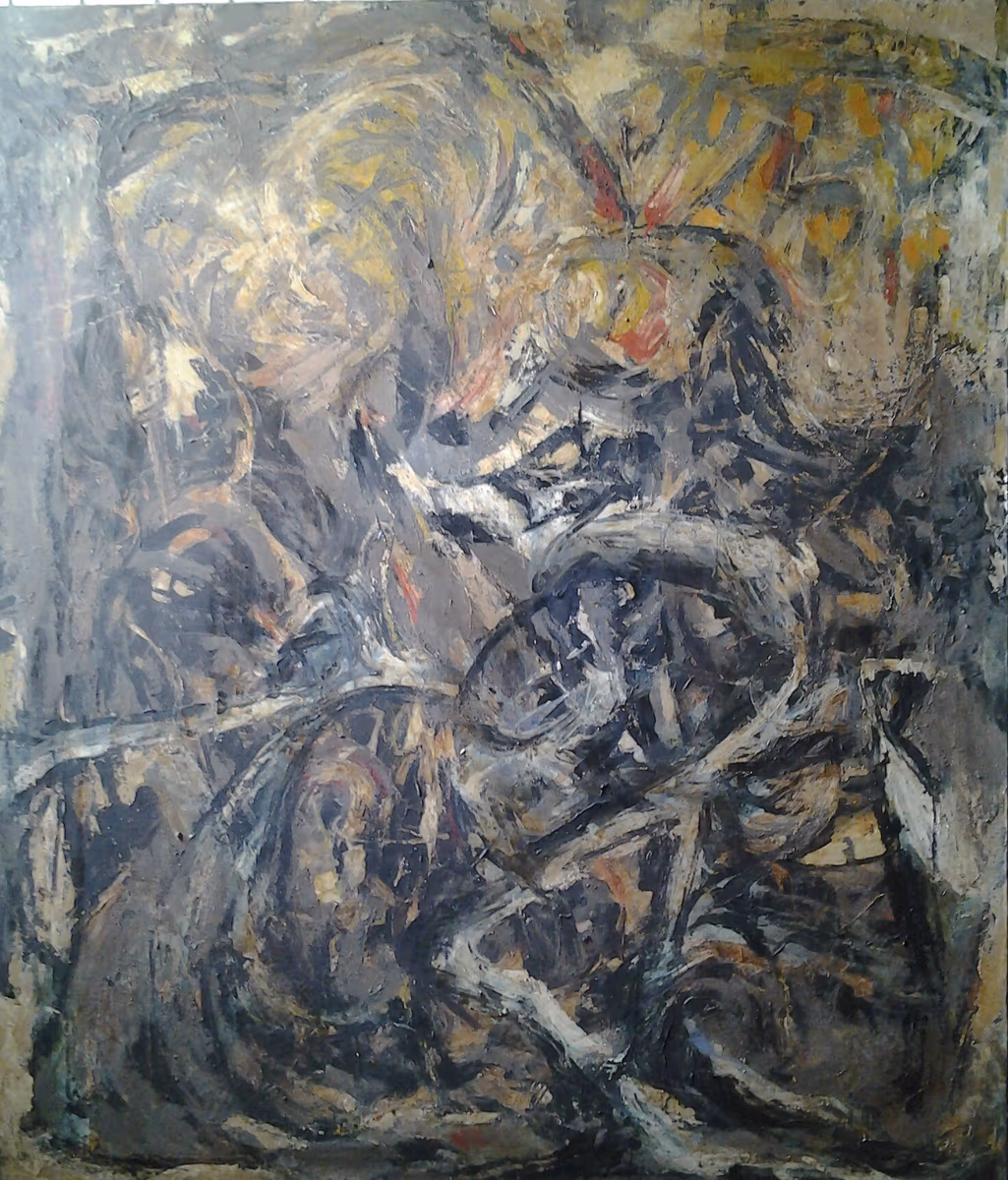 God's punishment, 1991, 110x130cm