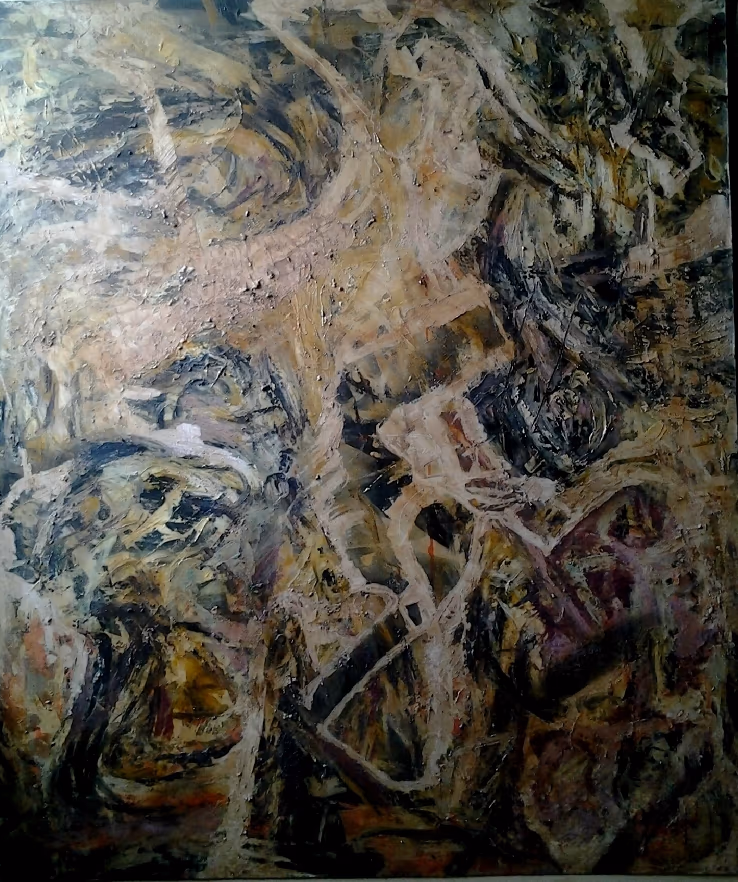 A picnic, 1991, 110x130cm