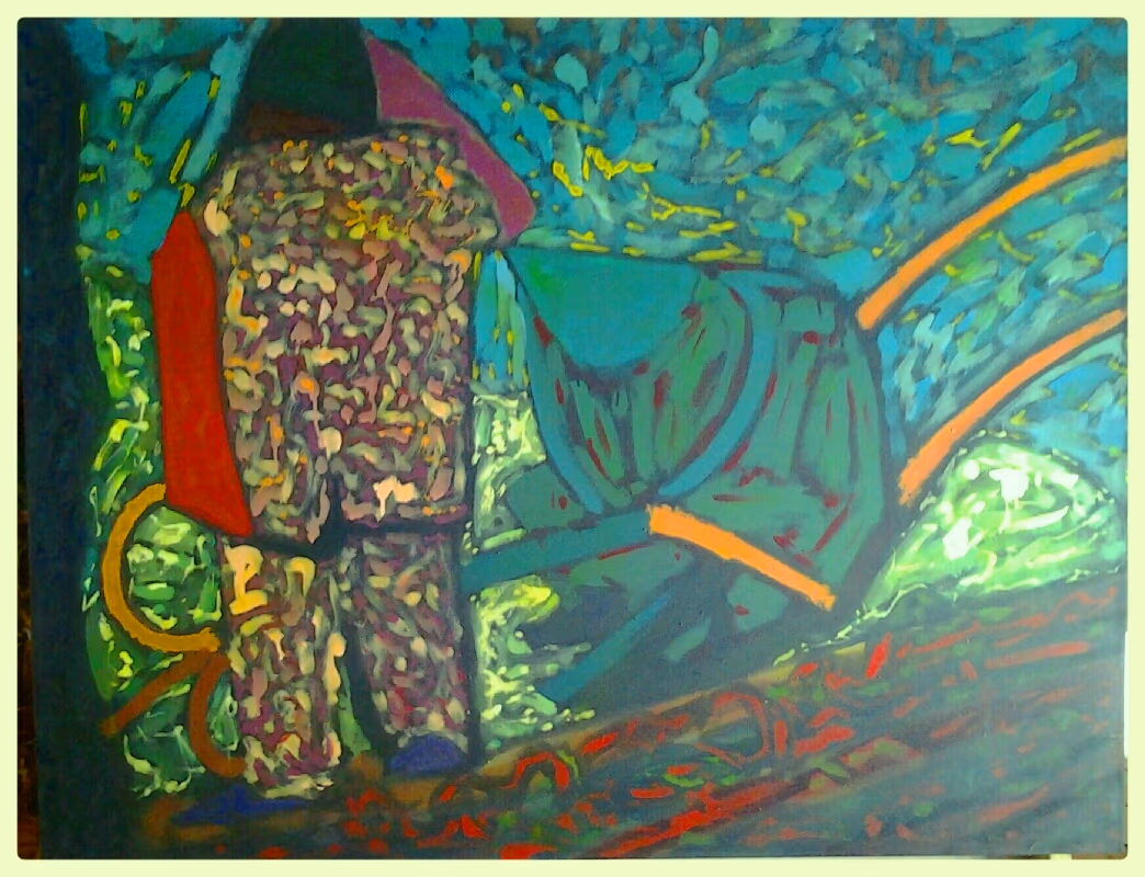 Plowman, 1986, 130x100cm