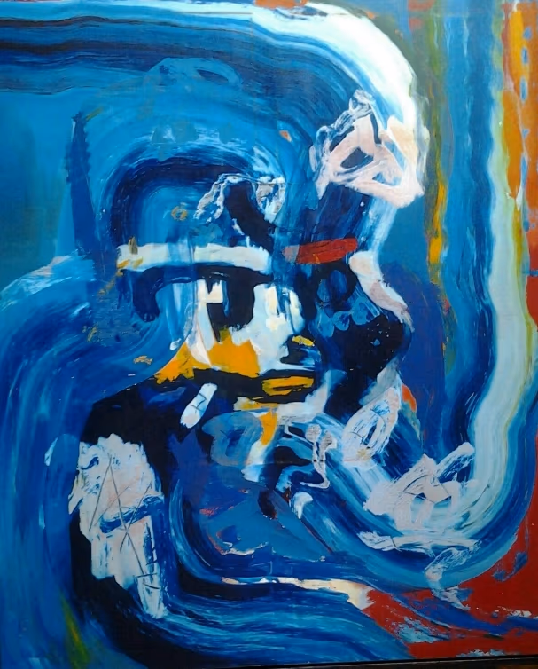African woman, 2006, 100x120cm