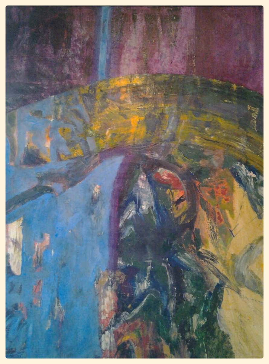 Green bridge, 1995, 80x100cm