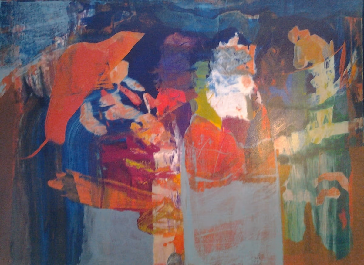 Gift basket, 2006, 100x80cm