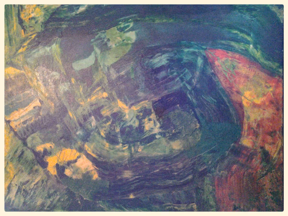A nest, 2001, 100x80cm