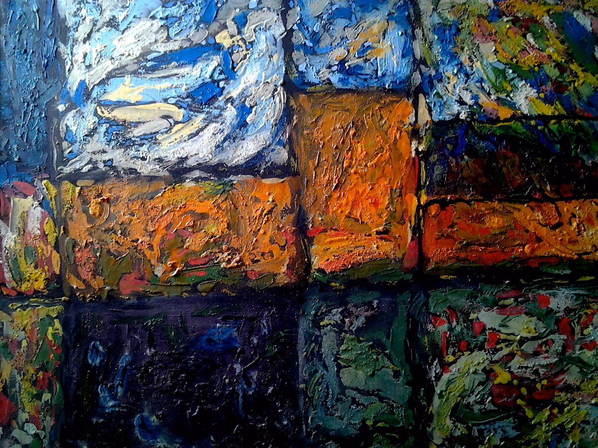 Autumn sonata, 1986, 100x80cm