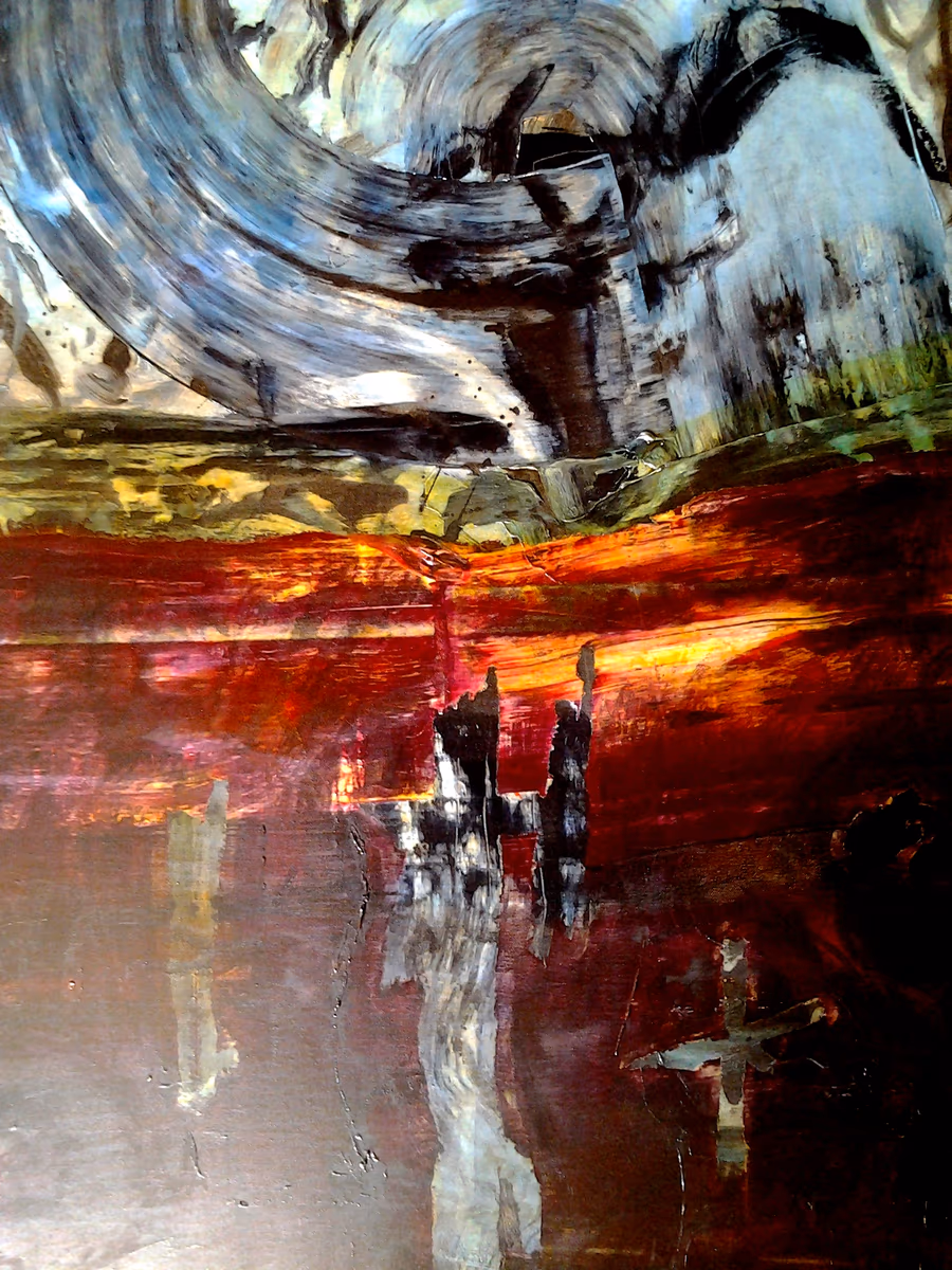 Scarecrow, 1994, 80x100cm