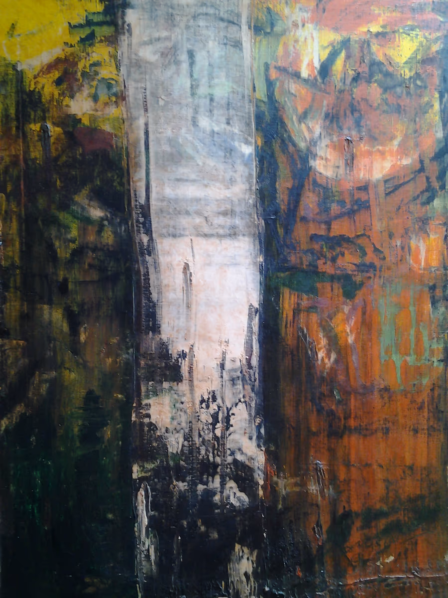 Green wind, 1994, 80x100cm