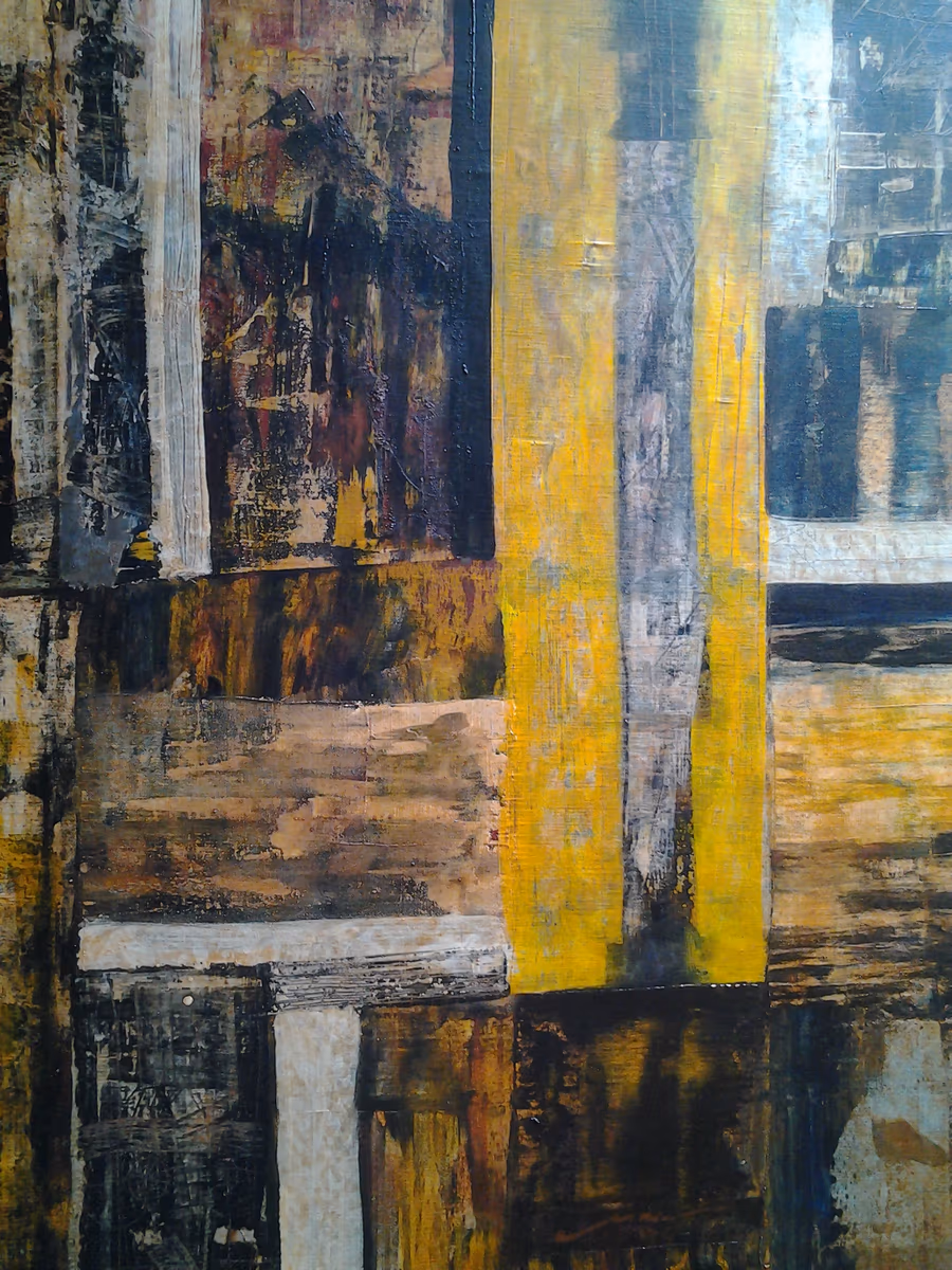 A composed poem, 1994, 80x100cm