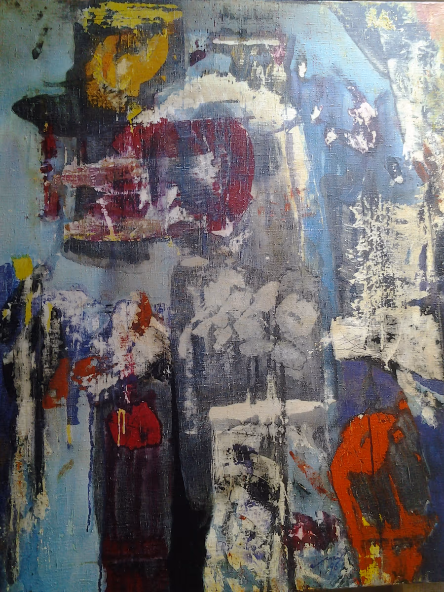 Imagination, 1996, 80x100cm