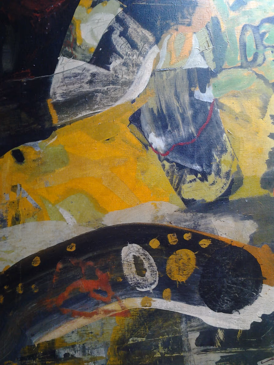 Ravine, 1996, 80x100cm