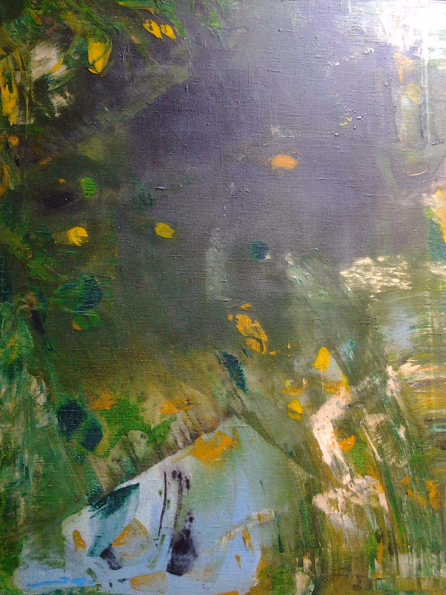 The spring of Studene, 1996, 80x100cm