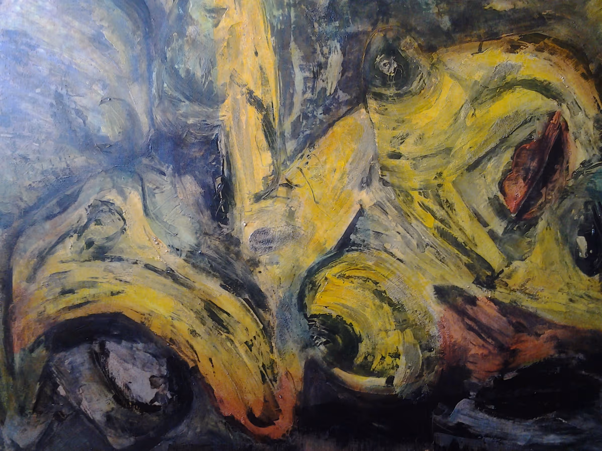 Bowling, 1999, 100x80cm