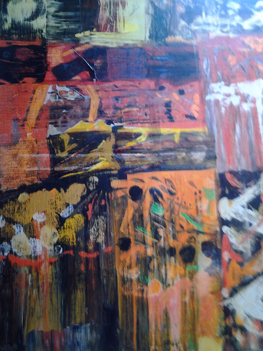 The life of a butterfly, 1999, 80x100cm